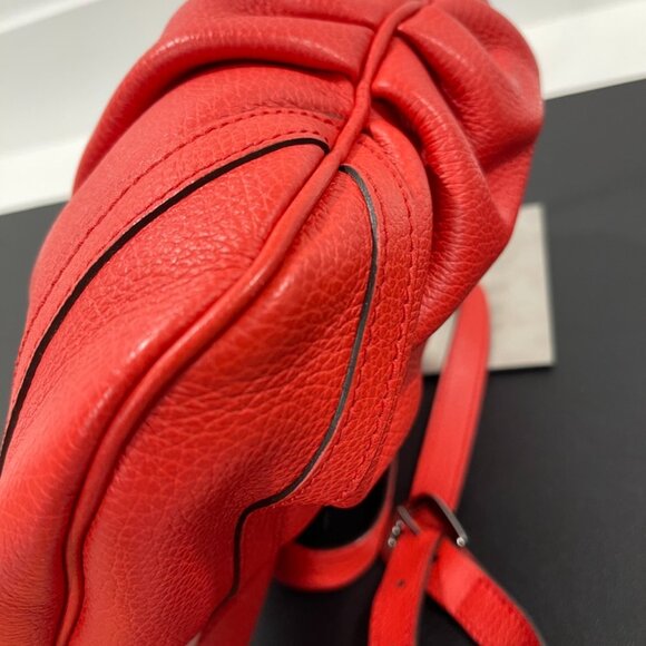 Gucci Abbey Leather Shoulder/Crossbody Bag with Gunmetal Hardware (JB1306) - Picture 4 of 13